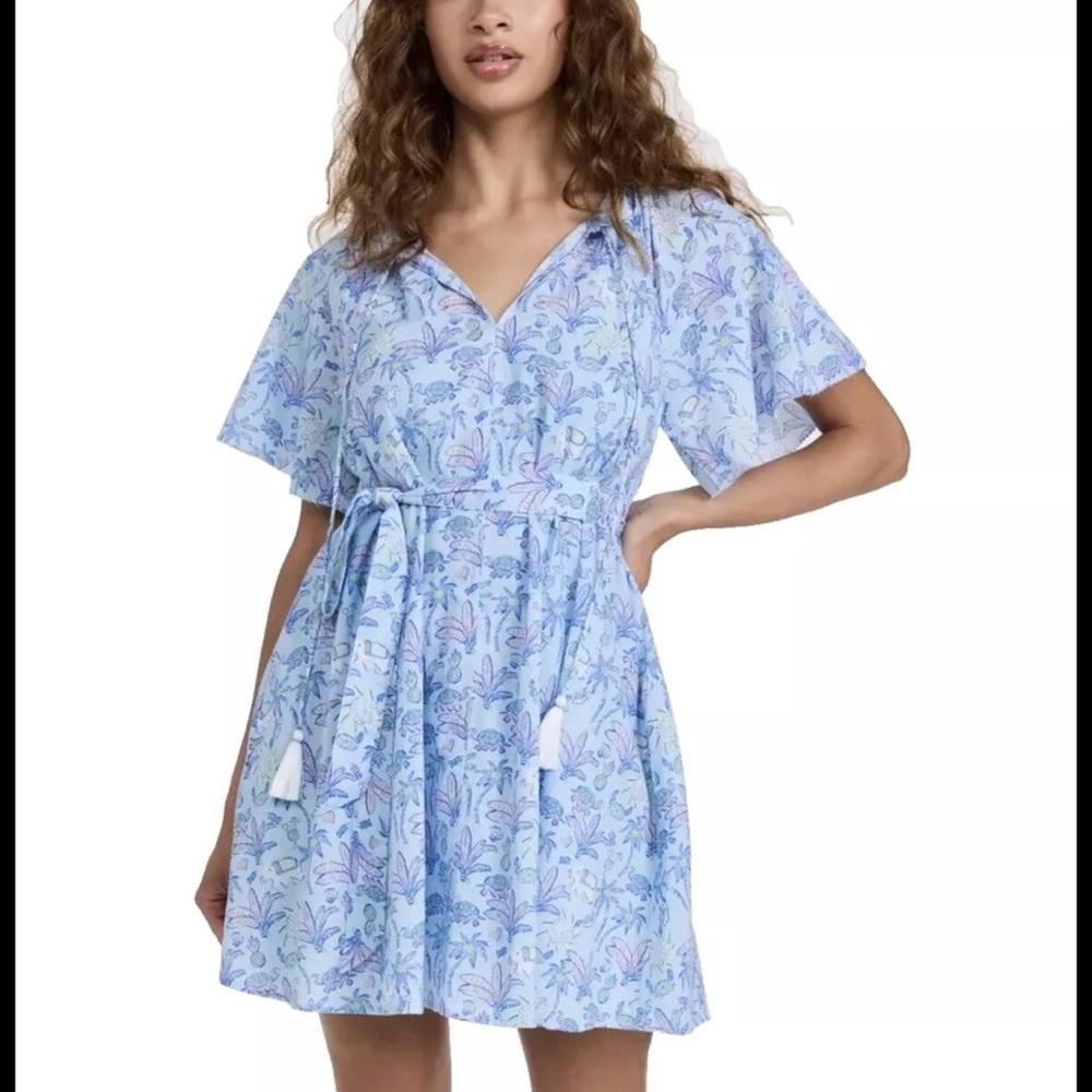 Roller Rabbit Blue Paradise Temmy Dress